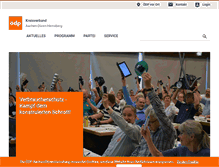 Tablet Screenshot of oedp-aachen.de